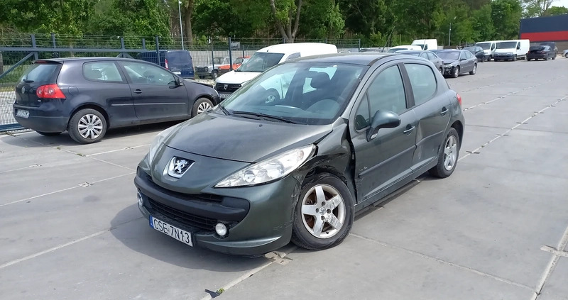 Peugeot 207 cena 5400 przebieg: 179000, rok produkcji 2009 z Chodzież małe 46